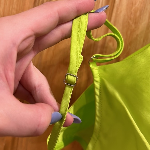 Ettitude Lime Green Bamboo Slip Dress - Picture 9 of 9